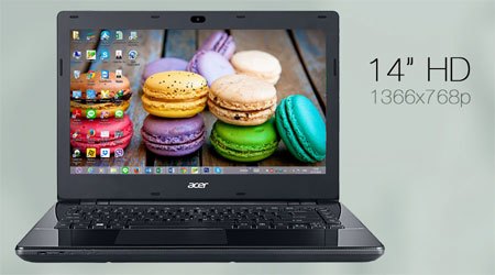 M&aacute;y t&iacute;nh x&aacute;ch tay Acer Aspire E5 471 m&agrave;n h&igrave;nh 14" CineCrystal